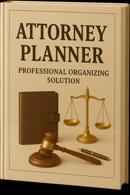 Attorney-Planner: Professional Organizing Solution