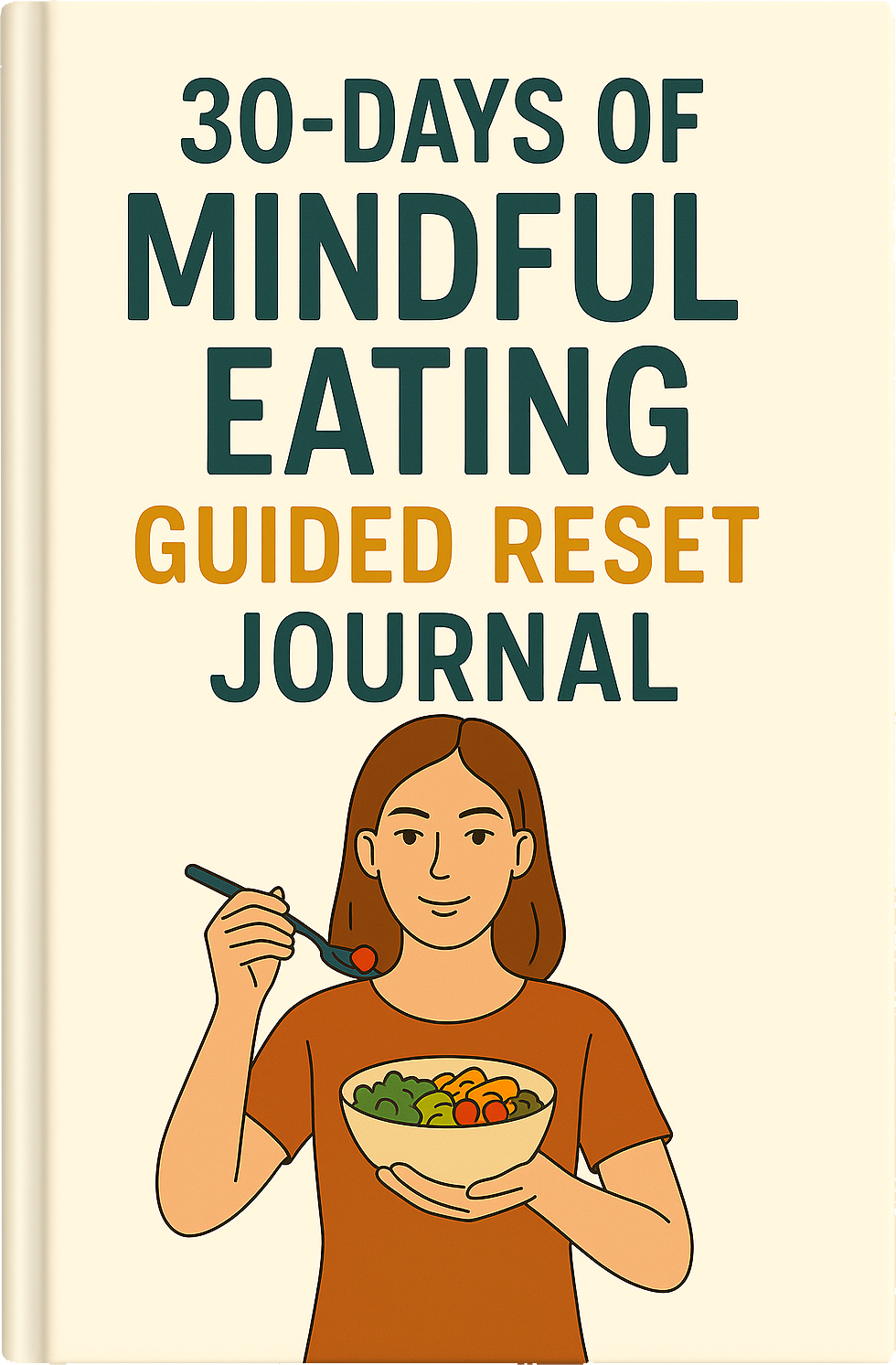 30-Days of Mindful Eating Guided Reset Journal